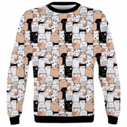 3D свитшот Cute dogs pattern