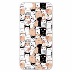 Чохол для iPhone 6/6S Cute dogs pattern