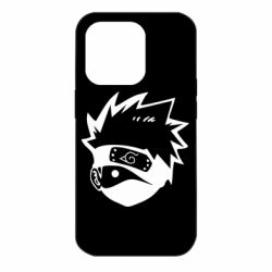 Чехол для iPhone 14 Pro Cute face Kakashi-PrintSalon Чехол для iPhone 14 Pro Cute face Kakashi