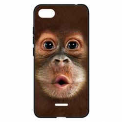 Чохол для Xiaomi Redmi 6A Cute monkey face - PrintSalon