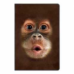 Блокнот з принтом Cute monkey face