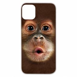 Чохол для iPhone 11 Pro Cute monkey face - PrintSalon