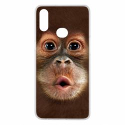 Чохол для Samsung A10s Cute monkey face - PrintSalon