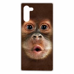 Чохол для Samsung Note 10 Cute monkey face - PrintSalon