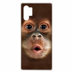 Чохол для Samsung Note 10 Plus Cute monkey face - PrintSalon