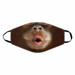 Маска багаторазова Cute monkey face - PrintSalon