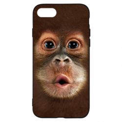 Чохол для iPhone SE 2020 Cute monkey face - PrintSalon