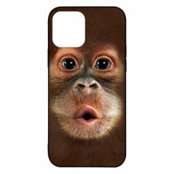 Чохол для iPhone 12 Pro Cute monkey face - PrintSalon
