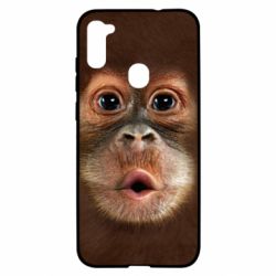 Чохол для Samsung A11 / M11 Cute monkey face - PrintSalon