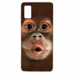 Чохол для Samsung A41 Cute monkey face - PrintSalon
