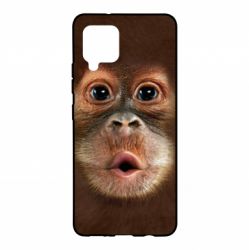 Чохол для Samsung A42 5G Cute monkey face - PrintSalon