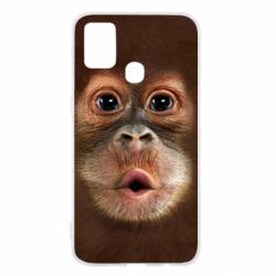 Чохол для Samsung M31 Cute monkey face - PrintSalon
