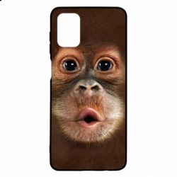Чохол для Samsung M51 Cute monkey face-PrintSalon Чохол для Samsung M51 Cute monkey face