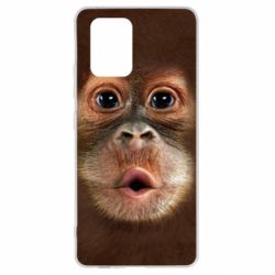Чохол для Samsung S10 Lite Cute monkey face - PrintSalon