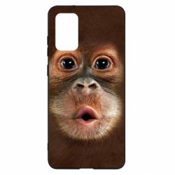 Чохол для Samsung S20+ Cute monkey face - PrintSalon