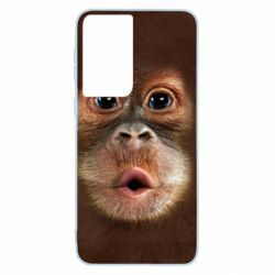 Чохол для Samsung S21 Cute monkey face - PrintSalon