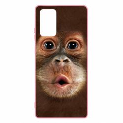 Чохол для Samsung Note 20 Cute monkey face - PrintSalon