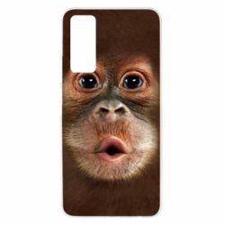 Чохол для Huawei P Smart 2021 Cute monkey face - PrintSalon