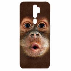 Чохол для Oppo A5/A9 2020 Cute monkey face - PrintSalon