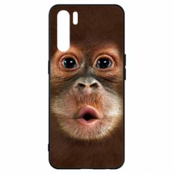 Чохол для Oppo A91 / Reno3Cute monkey face - PrintSalon