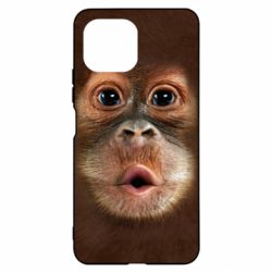 Чохол для Xiaomi Mi11 Lite Cute monkey face - PrintSalon