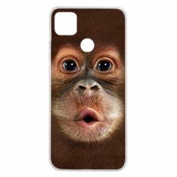 Чохол для Xiaomi Redmi 9c Cute monkey face - PrintSalon