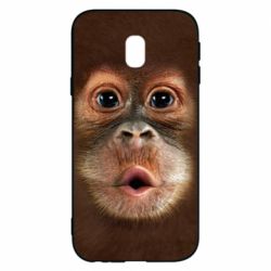 Чохол для Samsung J3 2017 Cute monkey face - PrintSalon