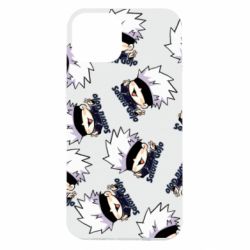Чохол для iPhone 14 Cute Satoru Gojo pattern - PrintSalon