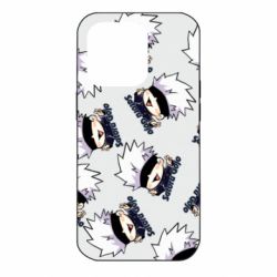 Чохол для iPhone 14 Pro Cute Satoru Gojo pattern - PrintSalon