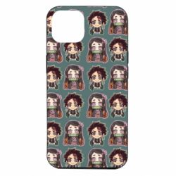 Чехол для iPhone 14 Cute Tanjiro with Nezuko - PrintSalon