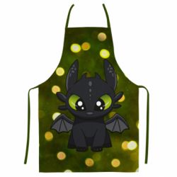 Фартух з 3D принтом Cute vector dragon - PrintSalon