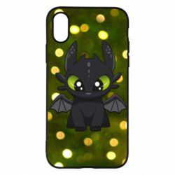 Чохол для iPhone X/Xs Cute vector dragon - PrintSalon