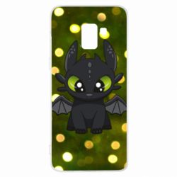 Чохол для Samsung A8+ 2018 Cute vector dragon - PrintSalon