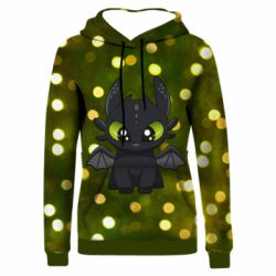 Жіноче 3D худі Cute vector dragon