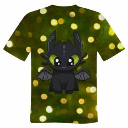 Чоловіча футболка 3D Cute vector dragon - PrintSalon