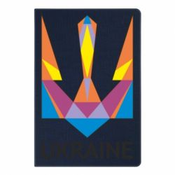 Блокнот з принтом Кольоровий герб - PrintSalon