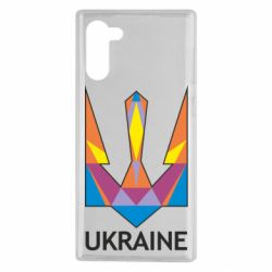 Чохол для Samsung Note 10 Кольоровий герб - PrintSalon