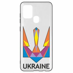 Чохол для Samsung A21s Кольоровий герб - PrintSalon