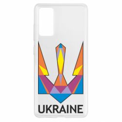 Чехол для Samsung S20 FE Цветной герб