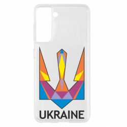 Чохол для Samsung S21 Кольоровий герб - PrintSalon