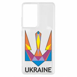 Чохол для Samsung S21 Ultra Кольоровий герб - PrintSalon