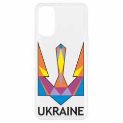 Чохол для Oppo Reno 4Кольоровий герб - PrintSalon