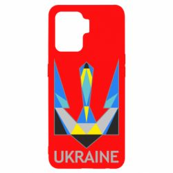 Чохол для Oppo Reno 5 Lite Кольоровий герб - PrintSalon