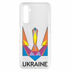 Чехол для Realme 6 Pro Цветной герб