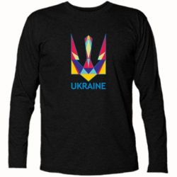 Футболка з довгим рукавом Кольоровий герб - PrintSalon