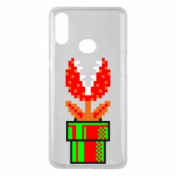 Чохол для Samsung A10s Квітка-людожер Супер Маріо