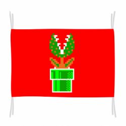 Флаг Цветок-людоед Супер Марио