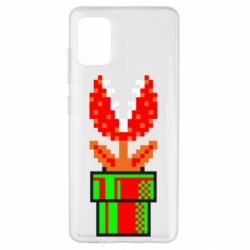 Чехол для Samsung A51 Цветок-людоед Супер Марио - PrintSalon