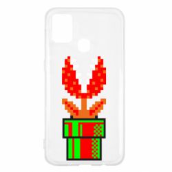 Чехол для Samsung M31 Цветок-людоед Супер Марио - PrintSalon