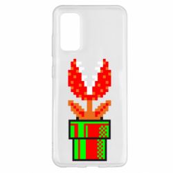 Чехол для Samsung S20 Цветок-людоед Супер Марио - PrintSalon